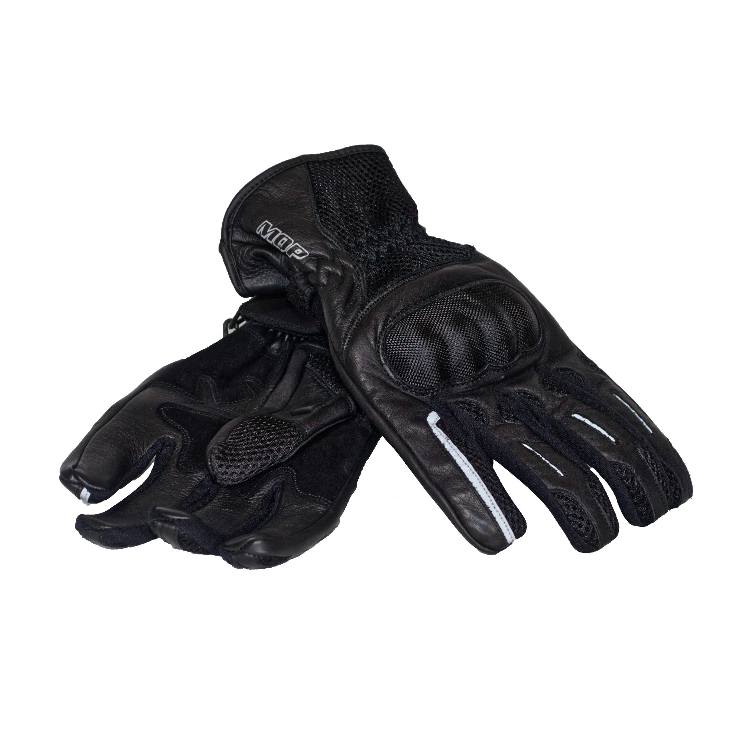 MQP Vortex voorkant Sportieve zomer motorhandschoenen met grip, ventilatie en bescherming
