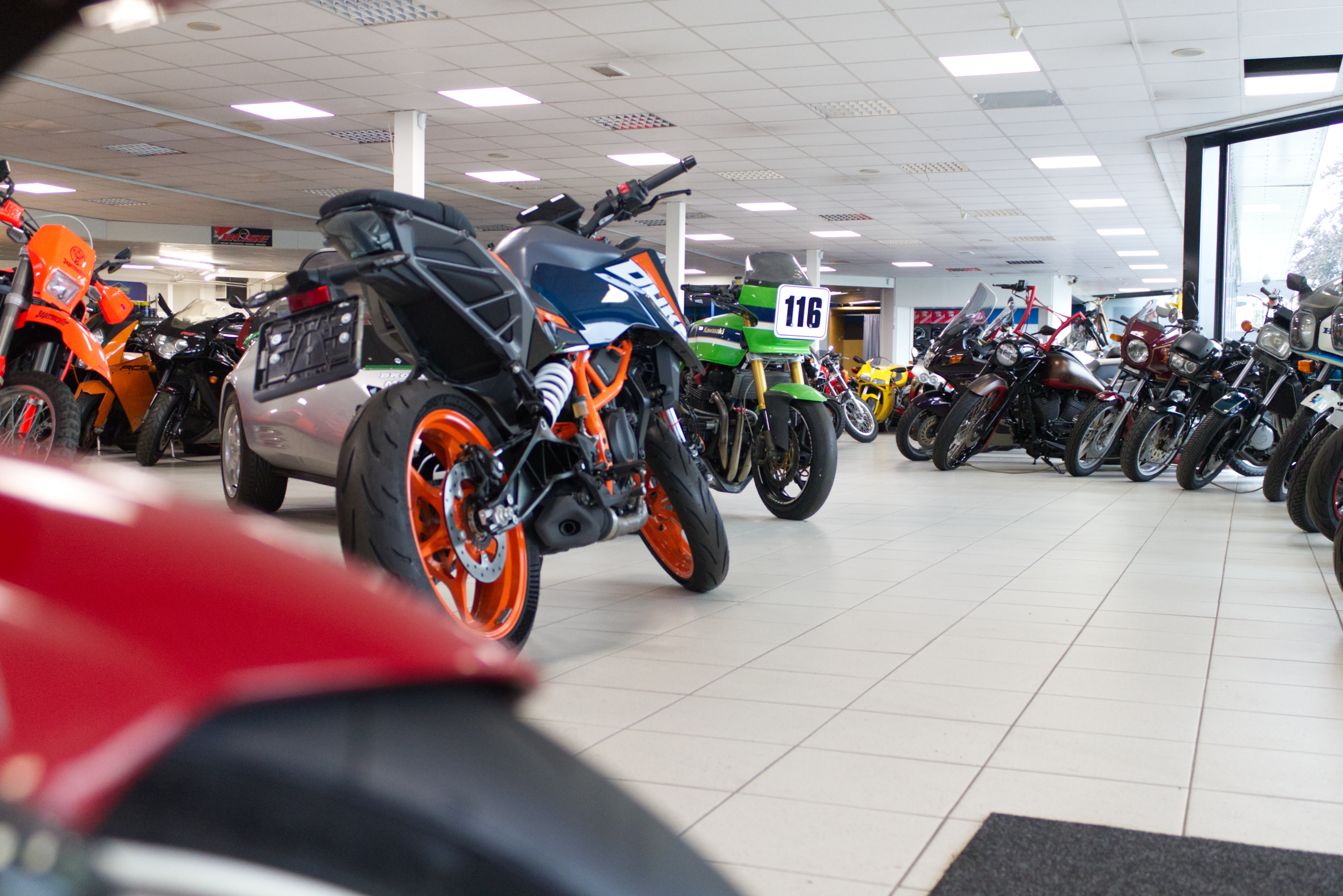 KTM Duke 390 achterkant